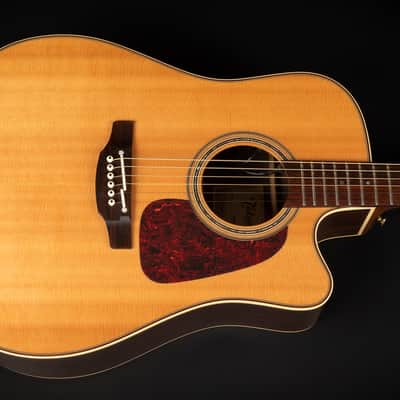 2018 Takamine P5DC - Natural Gloss | Japan Dreadnought Cutaway Acoustic Guitar CTP-3 Cool Tube Pickup | OHSC image 4