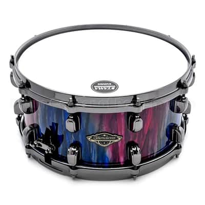 Tama Starclassic G-Walnut/Birch Snare Drum 14x6.5 Crimson Sapphire Cascade