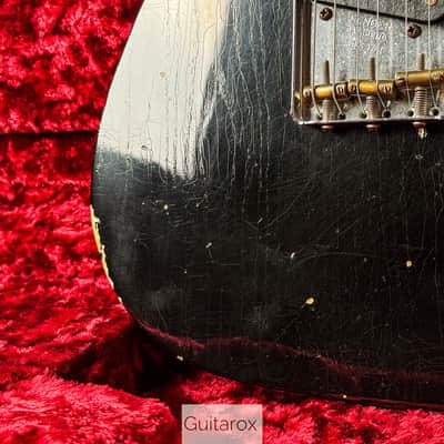2016 Fender 52 Esquire Tele Journeyman Relic Black imagen 6
