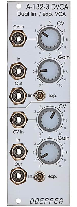 Doepfer A-132-3 Dual VCA eurorack module image 1
