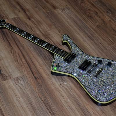 Ibanez Paul Stanley Model PS10 Crystal Swarovski Rhinestone Customized image 9