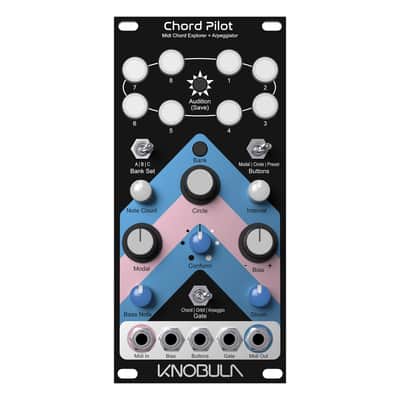 Knobula Chord Pilot Eurorack MIDI Chord Generator Module image 1