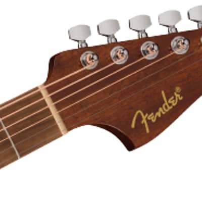 Fender California Standard Redondo CE, Spruce Top, Ivory Pickguard, Fiesta Red image 5