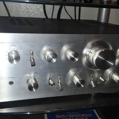 Pioneer SA-9500 II 80-Watt Stereo Solid-State Integrated Amplifier 1975 - 1979 - Silver image 1