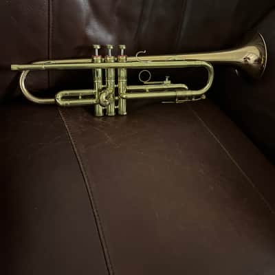 York Custom Bb Trumpet (1951) SN 172209 (Gold Brass bell)(rare) image 9