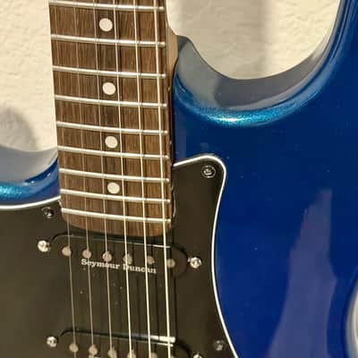 Trinfinity Guitars Left-Handed Strat-Style – Metallic Blue | HSS w/ Seymour Duncan Pickups image 5