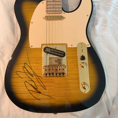Autographed Fender Richie Kotzen signature by Telecaster 2 tone sunburst image 2