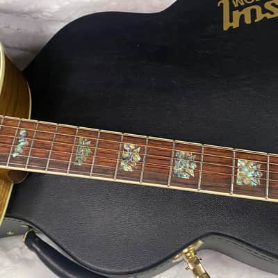 NEW! ! Gibson Custom Acoustic SJ-200 Elegant Koa Acoustic-Electric Guitar - Honey Burst - Authorized Dealer - 5.25 lbs - G07704 image 6