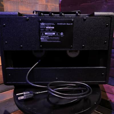 Vox Pathfinder 10-watt combo bass amplifier 2021-2024 - Black image 3