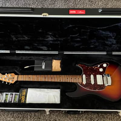 Ernie Ball Music Man Cutlass RS HSS 2019 - Vintage Sunburst, Flamed maple neck and fretboard image 1