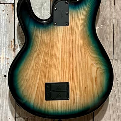 Stunning 2026 Ernie Ball Music Man StingRay Special Electric Bass Guitar - Mean Blue Burst, Ebony Fingerboard image 11