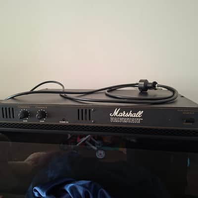 Marshall Valvestate Model 8008 80+80-Watt Guitar Power Amplifier 1998 - 2001 - Black image 1