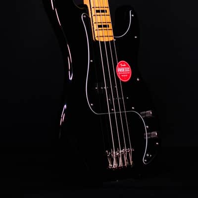 Squier Classic Vibe '70s Precision Bass, Maple FB, Black image 3