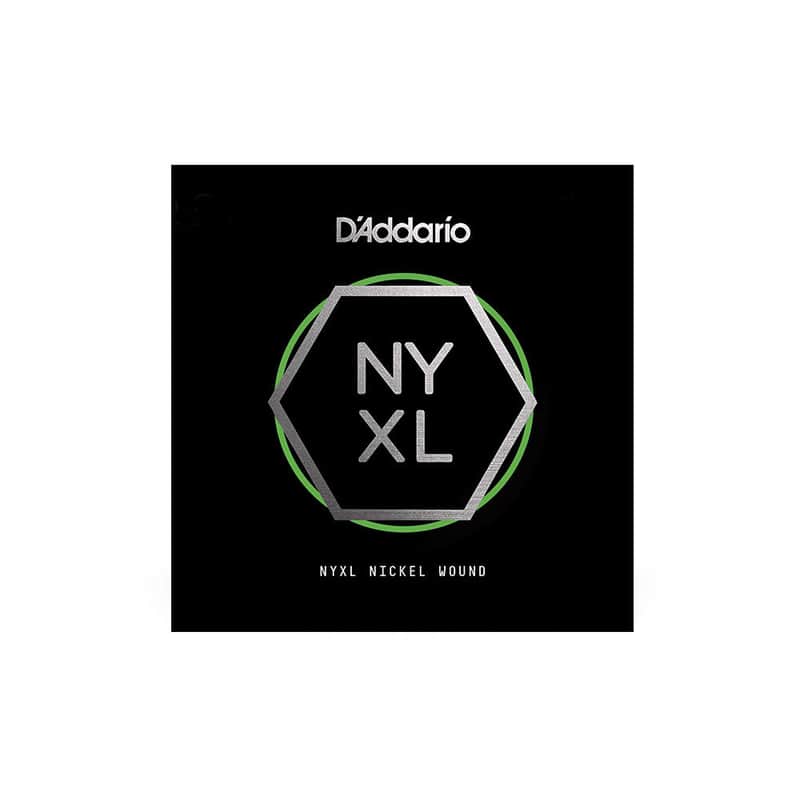 D'Addario - NYNW021 - NYXL Nickel Wound Single Electric Guitar String .021 image 1
