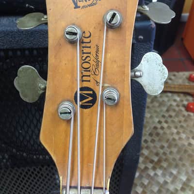 Mosrite Ventures Bass 1965  Blue image 5
