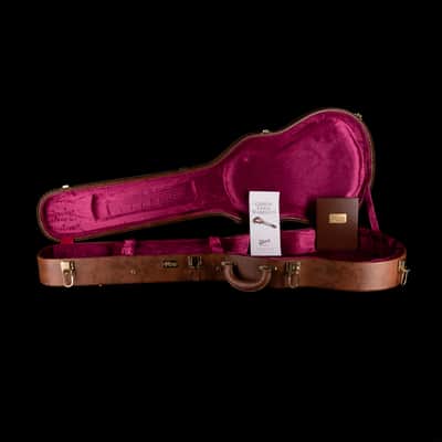 Pre-Owned 2015 Gibson Custom Shop CS7 50's Style Les Paul Standard VOS Gold Top With OHSC image 15