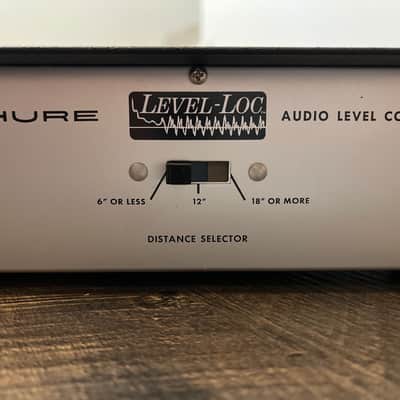 Shure M62V Level Loc Audio Level Controller Limiter 1969 - 1977 - Silver image 3