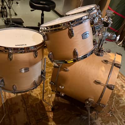 Yamaha TMP0F4 Tour Custom 20x15/14x13/12x8/10x7" 4pc Shell Pack 2020 - Present - Butterscotch Satin image 8