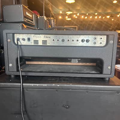 Bogner Shiva EL34 2-Channel 80-Watt Guitar Amp Head 2010s - Black with Green Back Panel image 9