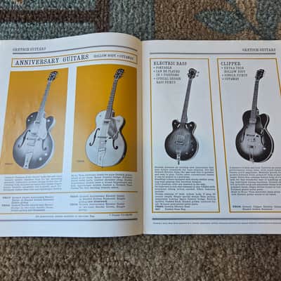 Vintage 1965 Gretsch Guitars & Amplifiers Catalog #32! Chet Atkins, White Falcon! Rare, Original Case Candy! image 4