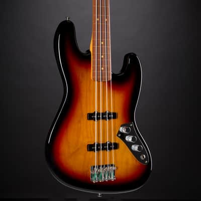 Fender AS Jaco Pastorius J-Bass F/L RW 3 Tone Sunburst - 4-String Electric Bass image 6