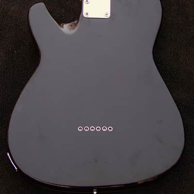Nashville Thinline Telecaster-Tiger Stripe Green 7-Way Switching 22 Fret Maple Neck Leveled Crowned and Polished Frets+ Grover 406c6 Locking Tuners+ Full Setup! image 5