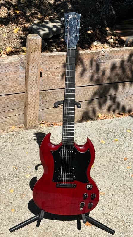 Gibson Gibson SG Standard Dark Limited-Edition 2021 - cherry image 1