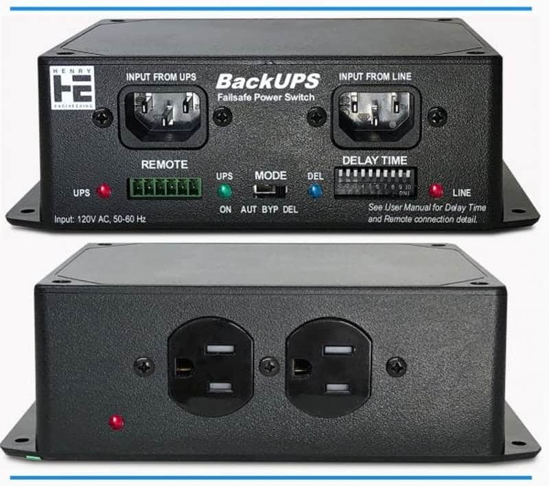 Henry Engineering BACKUPS Failsafe UPS Power Switcher image 1