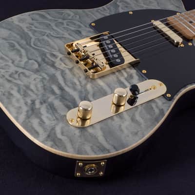 Michael Kelly MK50MBWMSN Mod Shop 50 Duncan Quilt Maple Top Swamp Ash Body Roasted Maple Neck 6-String Electric Guitar image 3