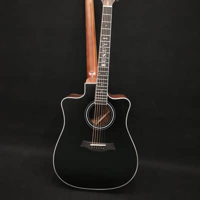 Busuyi Guitar 4 String Bass 6 String Lead Acoustic, Travel Acoustic Guitar with  Hard Case image 4