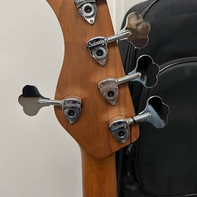 Sadowsky MetroExpress 21-Fret 5 String Vintage M Bass - Champagne Metallic image 5