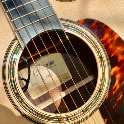 Takamine P7DC Pro Series 7 Dreadnought Cutaway Acoustic/Electric Guitar 2010s - Natural Gloss image 11