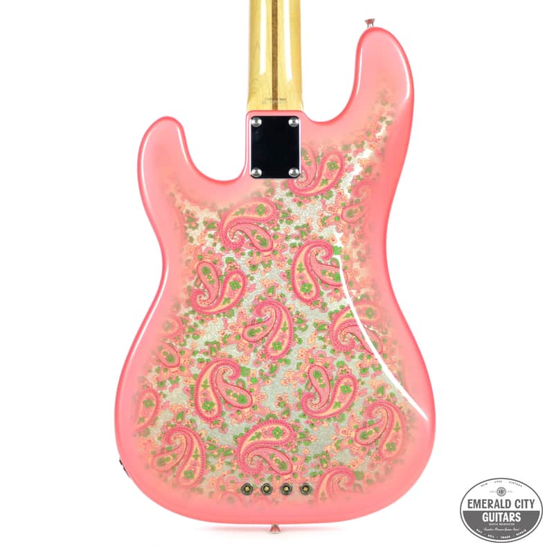 Fender Pink Paisley Precision Bass | Reverb