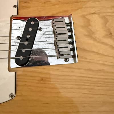 1999 Fender American Standard Telecaster with Rosewood Fretboard Natural with Hardshell Case image 3