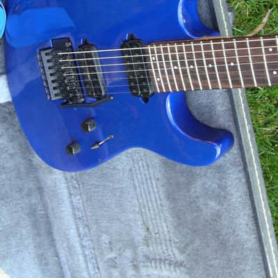 Squier Stagemaster 7 String 2000 Cobalt Blue image 21