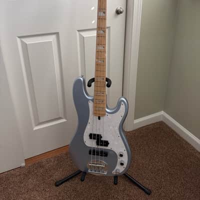 Lakland Skyline 44-64 Custom PJ Deluxe Electric Bass 2025 - Ice Blue Metallic image 1