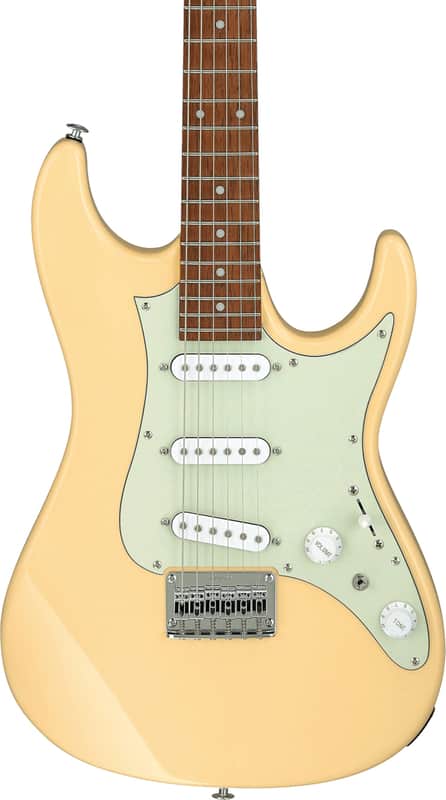 Ibanez AZES31 Standard Electric Guitar, Jatoba Fingerboard, Ivory image 1
