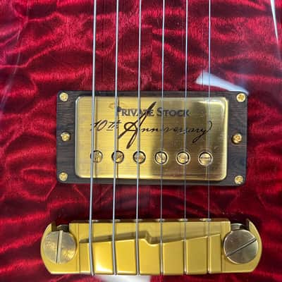 2006 PRS Paul Reed Smith Custom 22 10th Anniversary Private Stock Ruby Red image 6