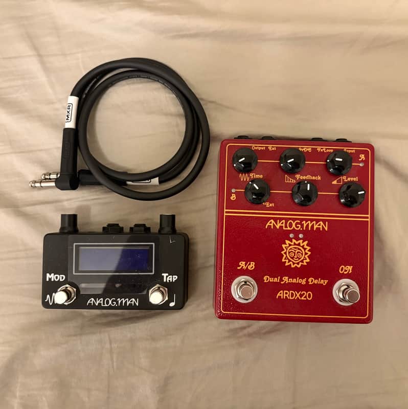 Analogman ARDX20 Dual Analog Delay (Flat Box)