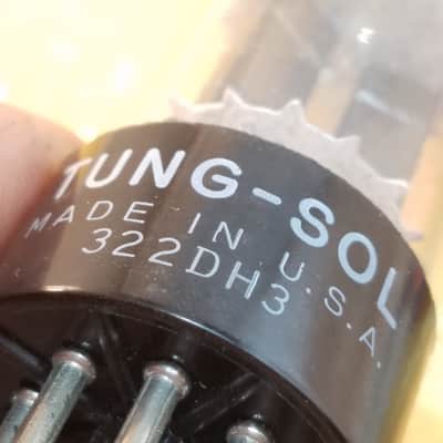 Tung-Sol 6SN7GTB tNOS AT1000 TESTED Vacuum Tube T7 tall glass dual triode 1956-1961 image 8