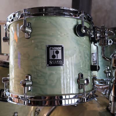 Sonor S Class Pro (Vertical Grain German Made) 2000's - Aqua Green image 6