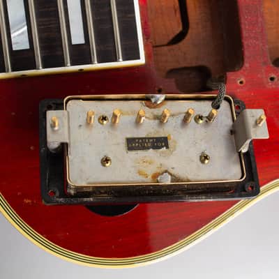 Gibson  Les Paul Custom Owned and Played by Jason Isbell Solid Body Electric Guitar (1960), ser. #0-1689, original black hard shell case. image 19