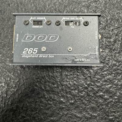 DOD 265 stagehand direct box 1990's - Gray image 1