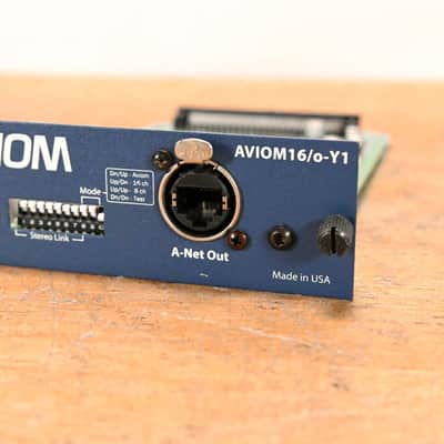 Aviom 16/o-Y1 A-Net Card for Yamaha Digital Products CG01PJN image 2