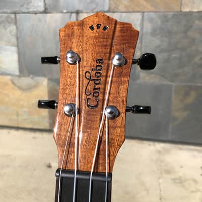 Cordoba 35TC-E Tenor Ukulele, Solid Acacia with Electronics image 3