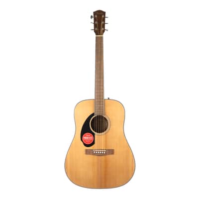 Fender CD-60S Dreadnought Left-Handed - Natural image 2