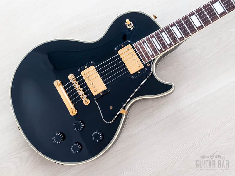 Orville エレキギター ブラック Orville LPC-75 Les Paul Custom | Reverb