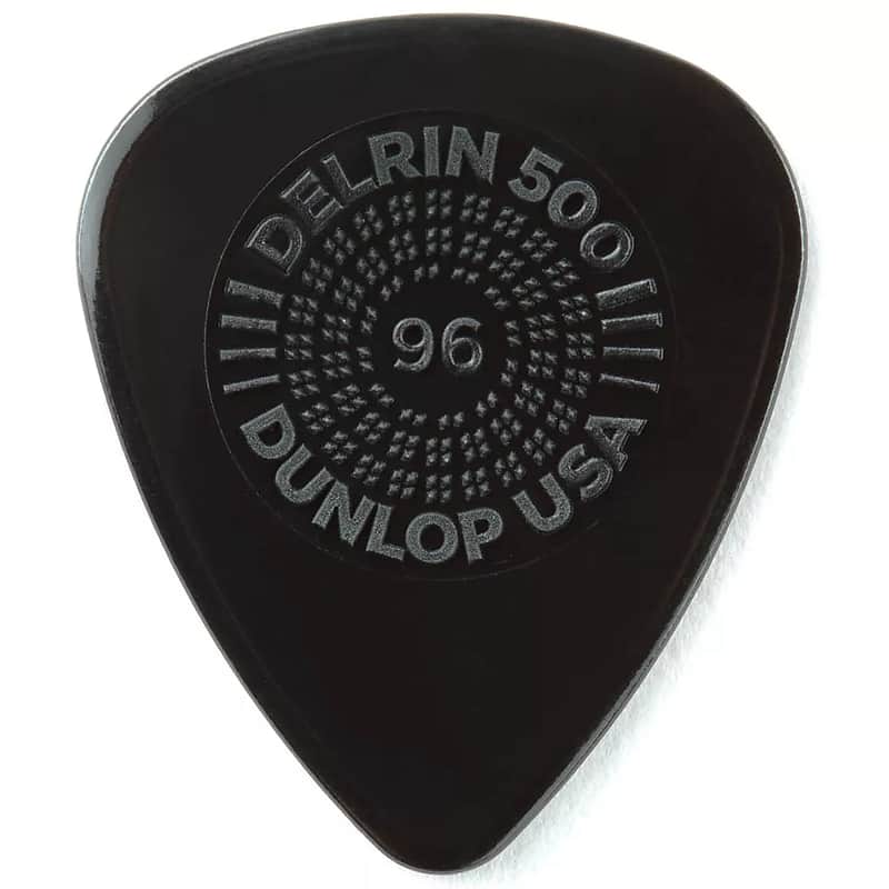 Dunlop 450P96 Prime Grip Delrin 500 .96mm Guitar Picks (12-Pack) image 1