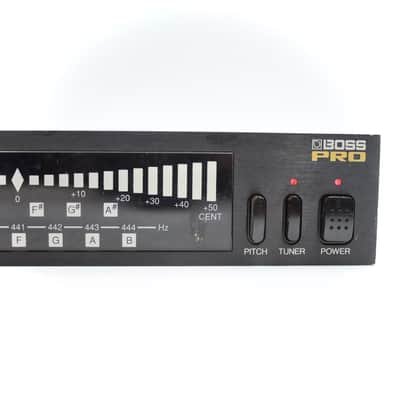 Boss Pro TU-50 Chromatic Tuner Made in Japan Rack Unit ZD60310 image 3