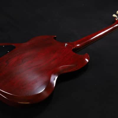 Gibson Custom Shop 1964 SG Standard Reissue w/ Maestro Vibrola VOS Cherry Red - SGSR64VOCHNM1 674 image 7